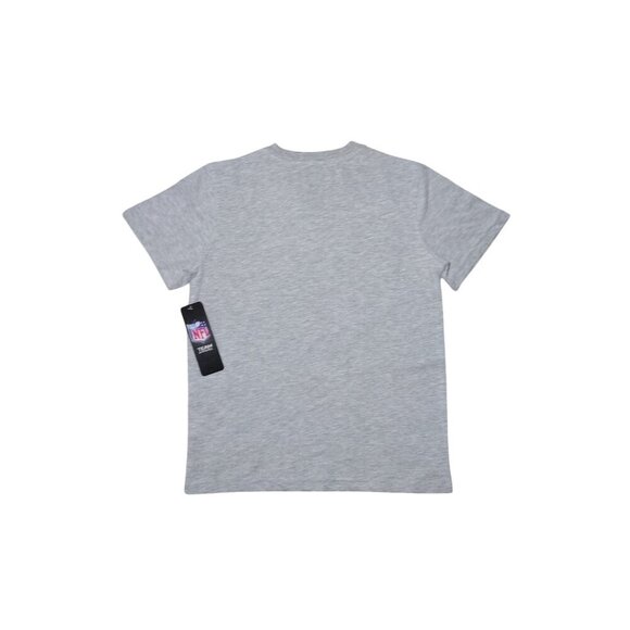 NFL Team Apparel Giants Football T-Shirt Youth Gray Short Sleeve, Size M(10/12) - Picture 2 of 9